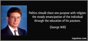 More George Will Quotes