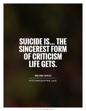 Suicide Quotes