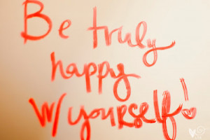 Being Happy With Yourself Quotes