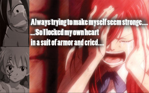 Erza Scarlet Fairy Tail Quote