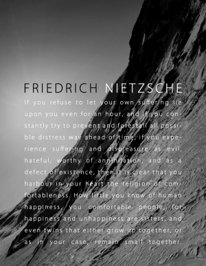 Nietzsche – The Religion of Comfortableness motivational ...