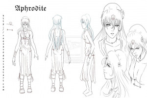 Tin Aphrodite Character Design
