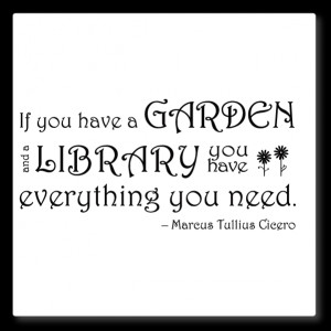 library quotes - library wall decal