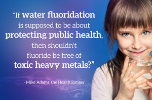 If water fluoridation is supposed to be about protecting public ...