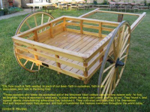 Pioneer Quote by Gordon B. Hinckley