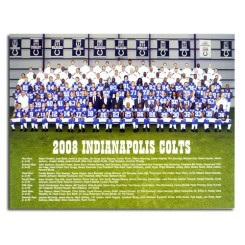Colts - 2008 Team Roster Print