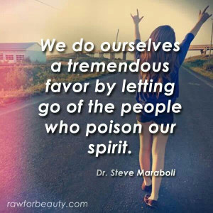 Get rid of toxic people