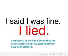 Lol. Nonverbal communication sucks. Especially on Facebook. If you ...