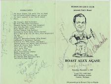 BO SCHEMBECHLER SIGNED PSA/DNA 3X5 INDEX CARD AUTHENTIC AUTOGRAPH