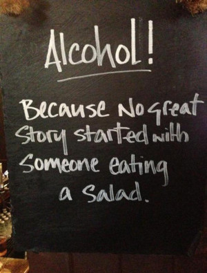 40 Funny and Creative Chalkboard Bar Signs, funny bar signs, funny ...