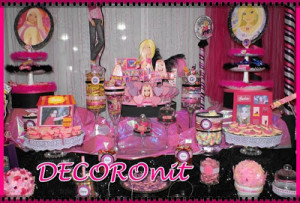 Decoronit Deco Barbie Party And Fashion Beauty