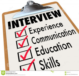 Job Interview Clip Art Interview checklist job