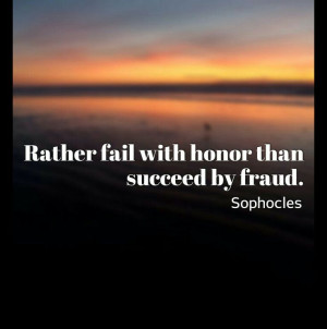 Honour quote