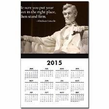 Inspirational Motivational Quotes Wall Calendars for 2015 - 2016