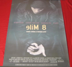 Eminem 8 Mile Poster Eminem,8 mile - double sided