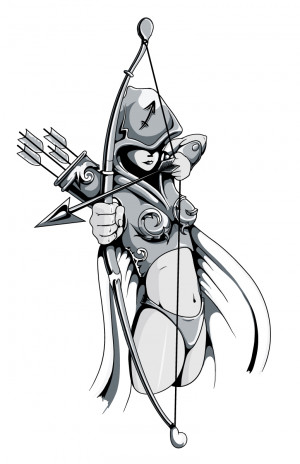 Sagittarius zodiac sign by T3hSpoon