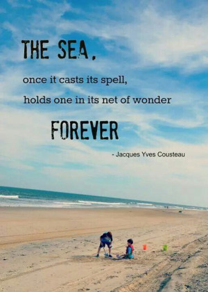 The sea quote