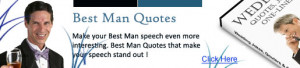 Best Man Speech Articles │ Wedding Quotes