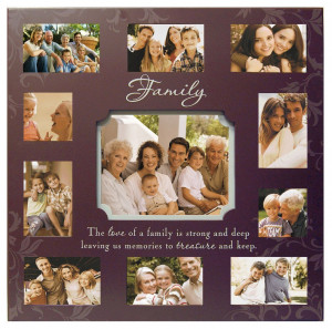 Family Quote Photo Frame