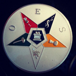 Order of the eastern Star Car Emblem, Brooklyn