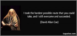 More David Allan Coe Quotes