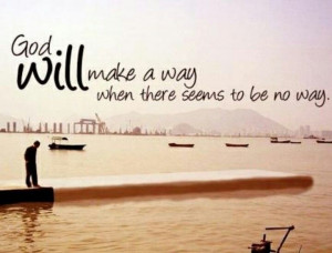 er is altijd een weg