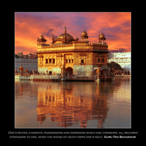 Page from the 2008 Golden Temple – Inspirations Calendar )