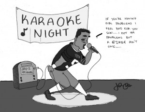 Published April 13, 2013 at 720 × 558 in Cartoon: Lonely Karaoke