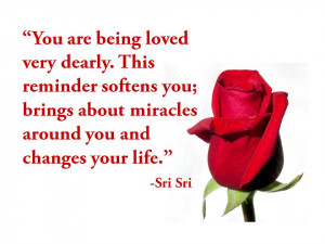 Quotes by Sri Sri on love