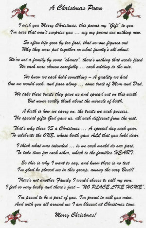 poems on the meaning of family