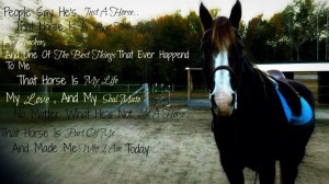 Horse Quotes About Love