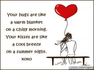 Hug and Kiss Quotes