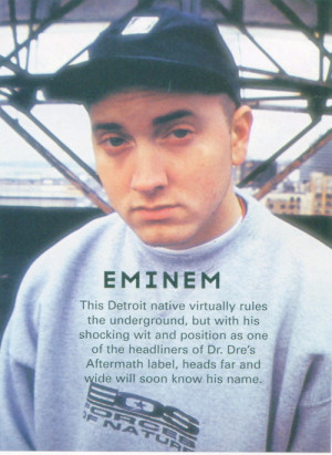 Old School Eminem Promo (xpost /r/HipHopImages)