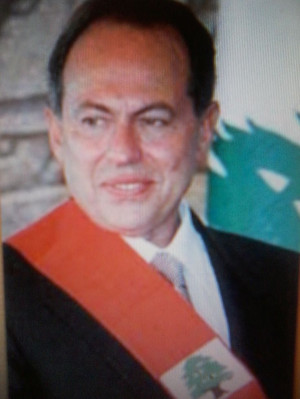 President Emile Lahoud of Lebanon 1998 - 2007. half armenian, mother's ...