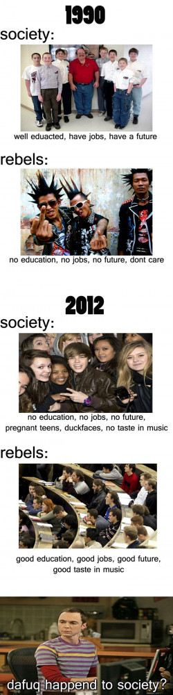Dafuq happened to society?