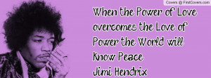 Power of Love - Jimi Hendrix cover