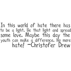 Chris Drew Quote