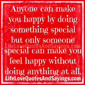 quotes about someone making you happy
