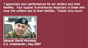 General Petraeus: A Supporter of Christian Nationalists?