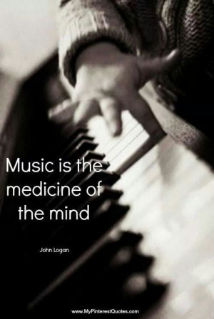 Music is the Medicine of the Mind