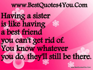 best quotes ever about friendship Best Friend And Sister Quotes Best ...