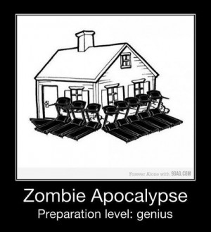 Zombie Apocalypse. Preparation Level: Genius