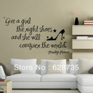 ... quotes vinyl wall stickers girls bedroom decor,free shipping(China