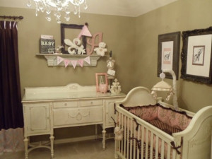 , Shabby Chic Girls Nursery, Shabby chic nursery for a baby girl ...