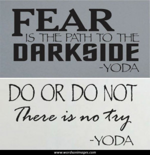 Famous yoda quotes