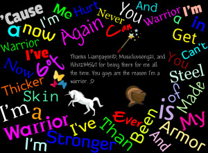 Warrior- Demi Lovato (Lyrics)