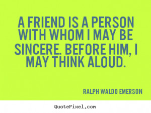 quotes about friendship by ralph waldo emerson
