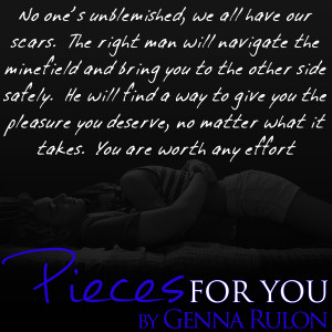 Pieces For You by (For You #2) by Genna Rulon – Release Day ...