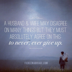 husband and wife may disagree on many things but they must agree on ...