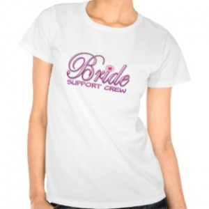 Customize your own with photos and text – bride support crew wedding ...